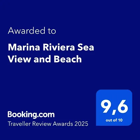 公寓 Marina Riviera Sea View And *